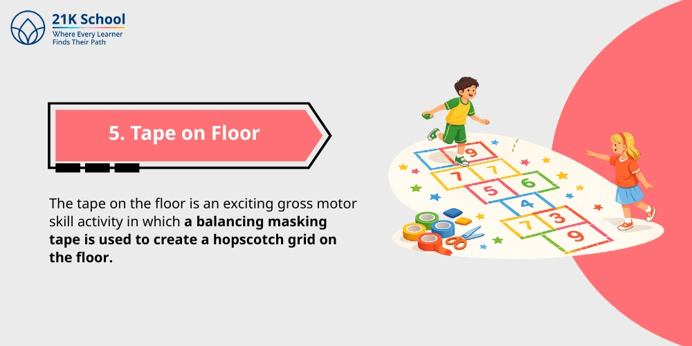 Tape on Floor