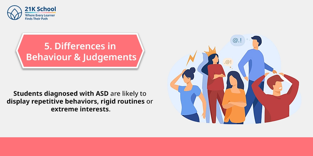 5. Differences in Behaviour and Judgements