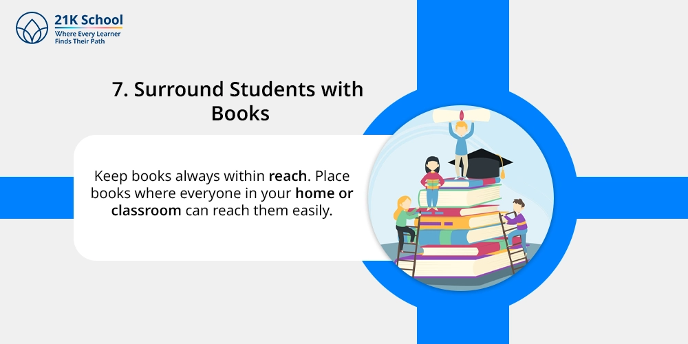 7. Surround Students with Books