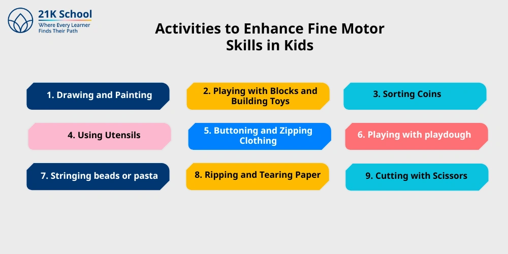 Activities to Enhance Fine Motor Skills in Kids