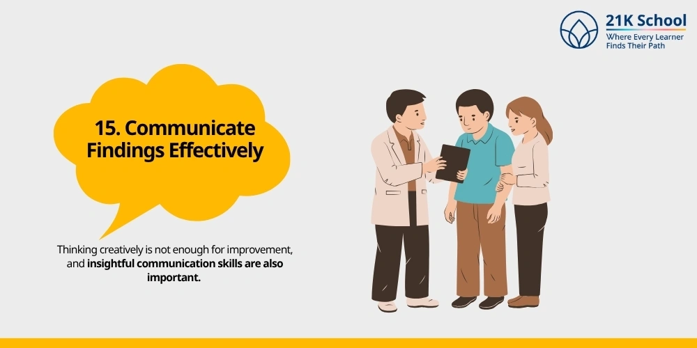 Communicate Findings Effectively