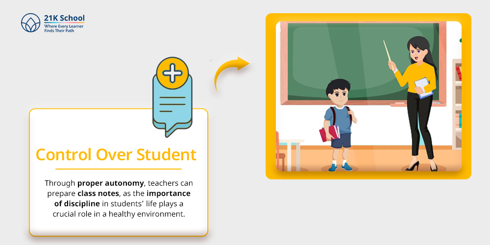 Control Over Student 
