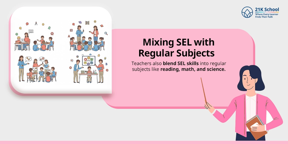Mixing SEL with Regular Subjects