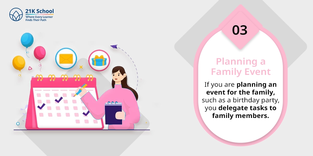 3. Planning a Family Event
