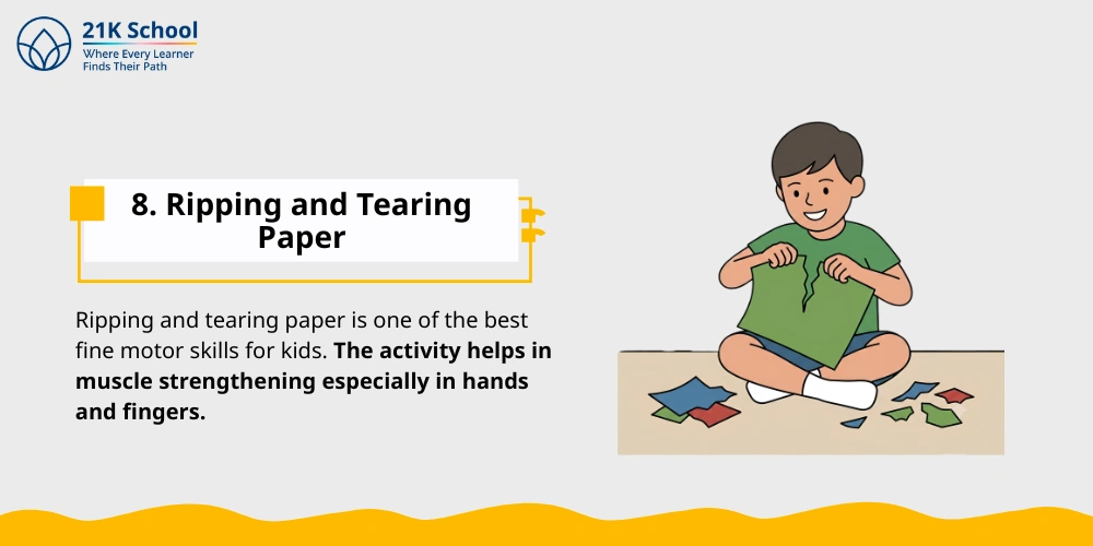 Ripping and Tearing Paper