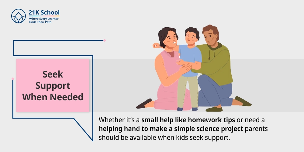 Seek Support When Needed
