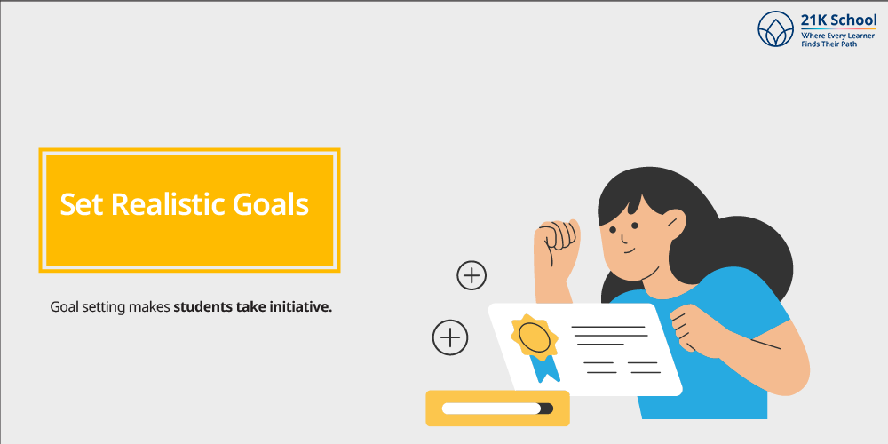 Set Realistic Goals
