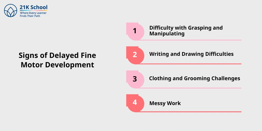 Signs of Delayed Fine Motor Development