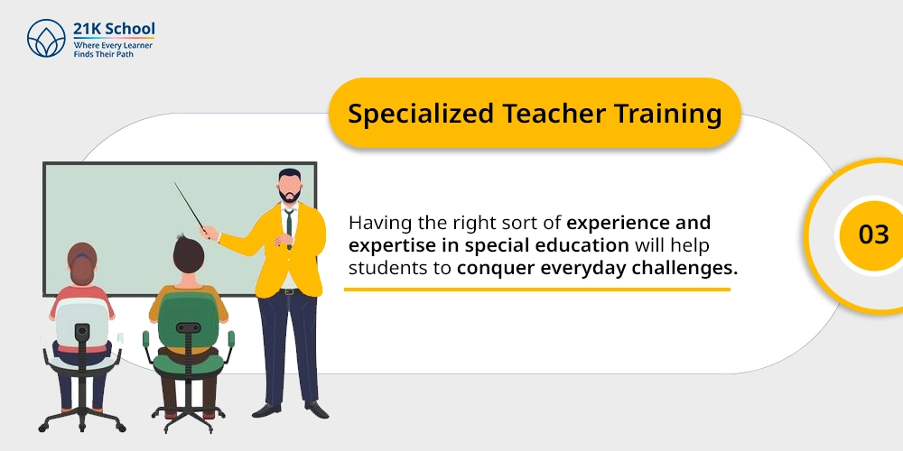 3. Specialized Teacher Training