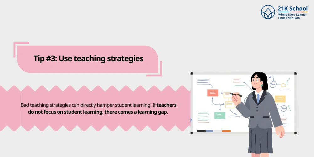 Use teaching strategies