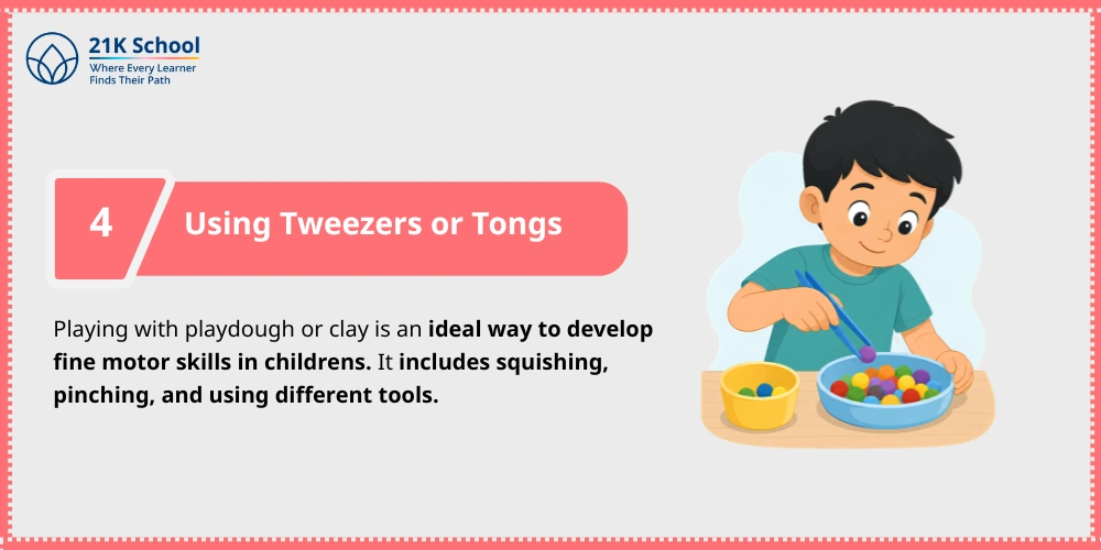 Using Tweezers or Tongs