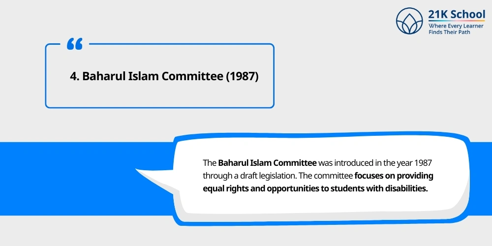 Baharul Islam Committee (1987)