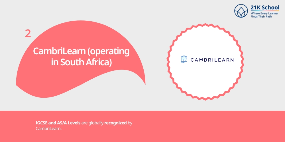 CambriLearn (operating in South Africa)