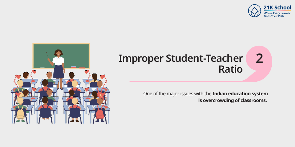 Improper Student-Teacher Ratio