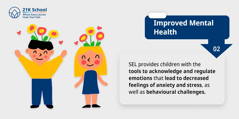 2. Improved Mental Health