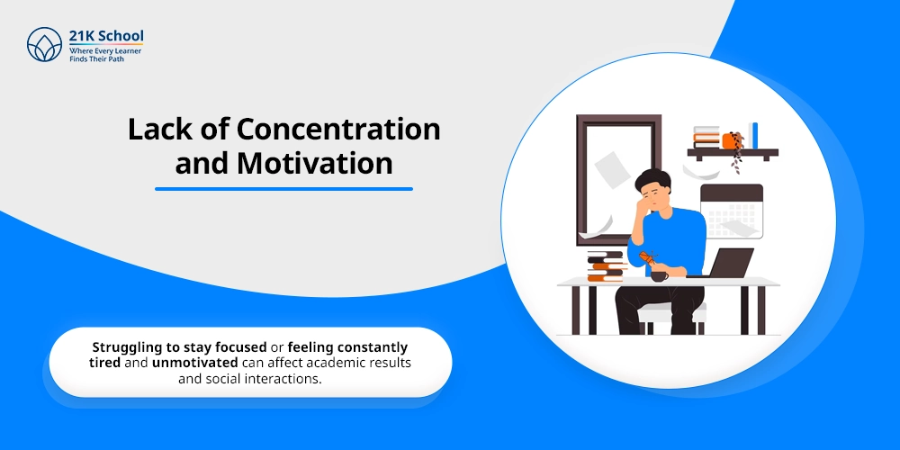  Lack of Concentration and Motivation