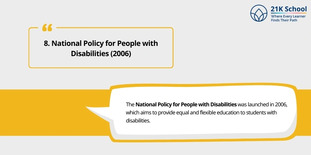 National Policy for People with Disabilities (2006)