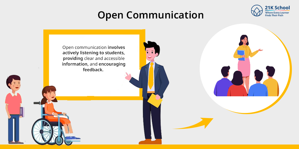 9. Open Communication