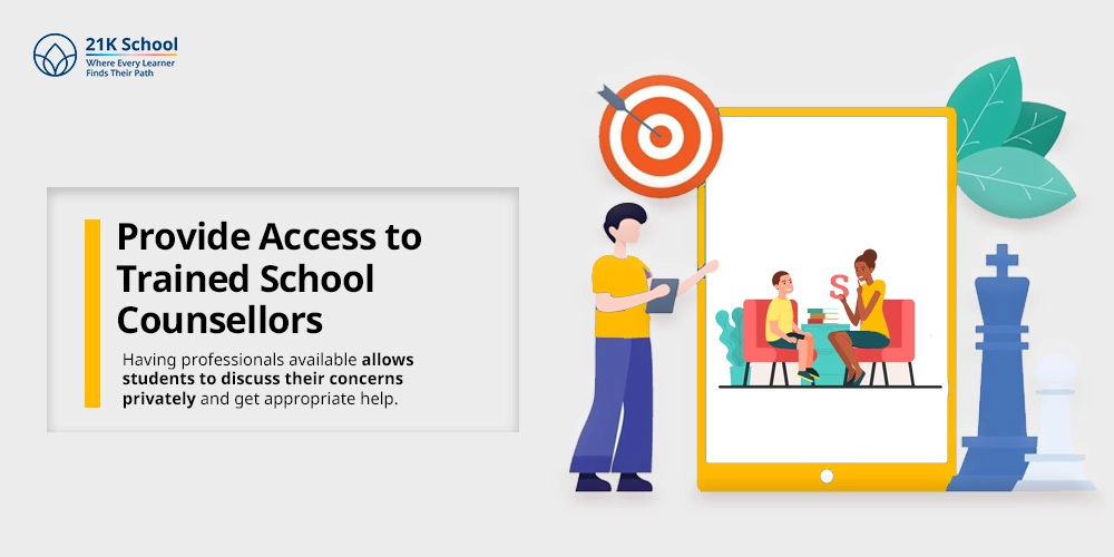  Provide Access to Trained School Counsellors