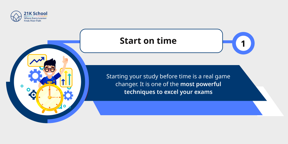 Start on time