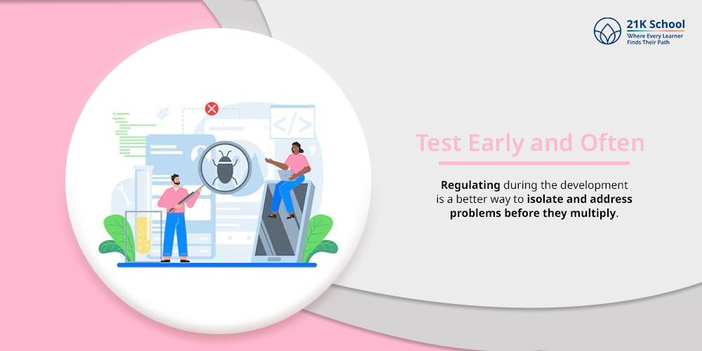 Test early and often