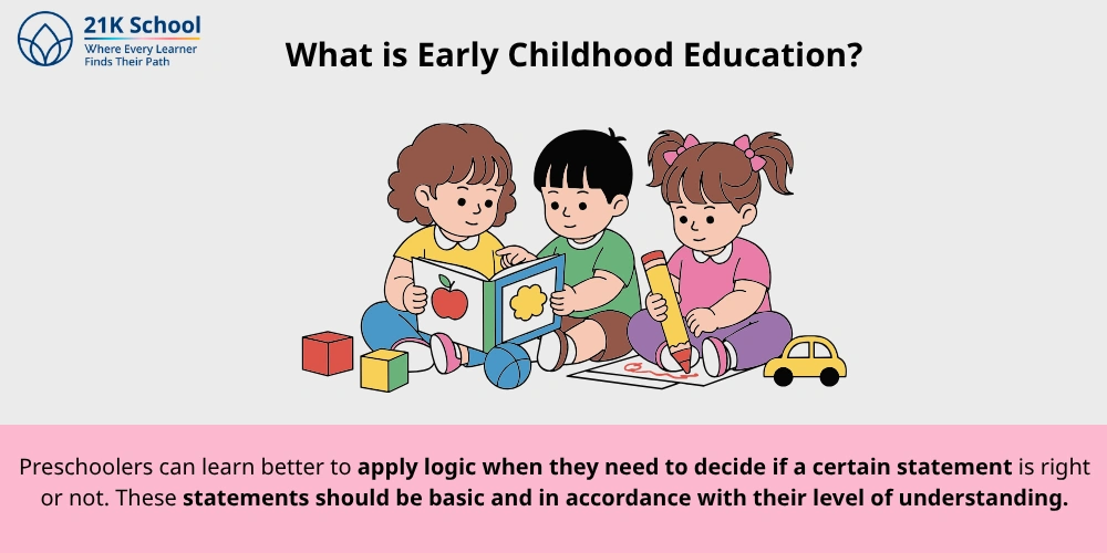 What is early childhood education?