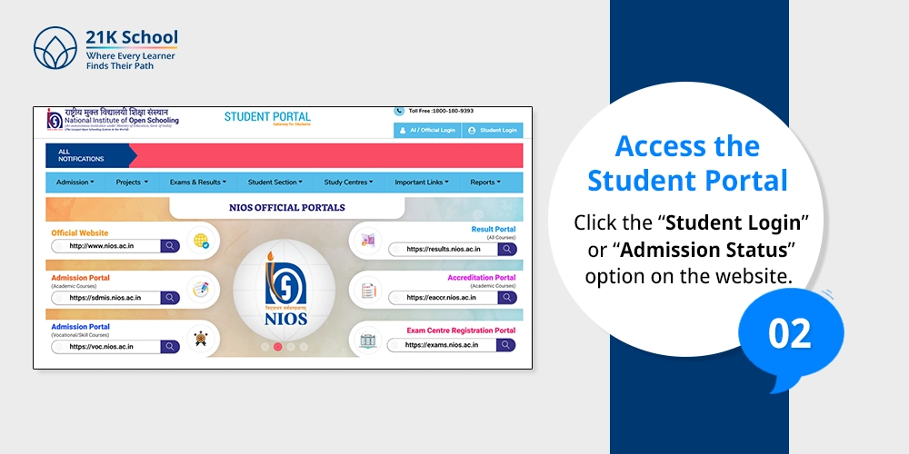 Access the Student Portal