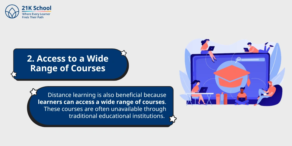 Access to a Wide Range of Courses