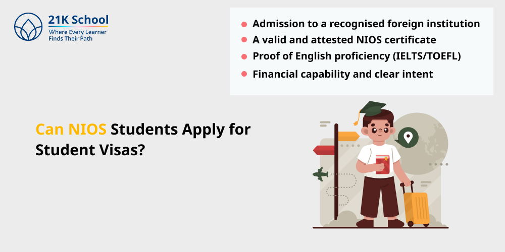 Can NIOS Students Apply for Student Visas?