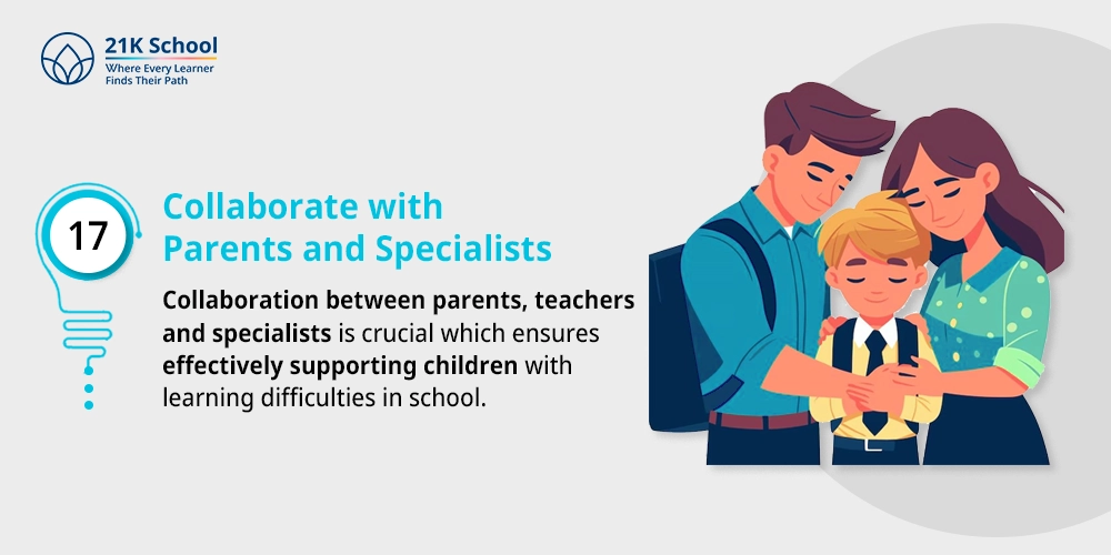 Collaborate with Parents and Specialists