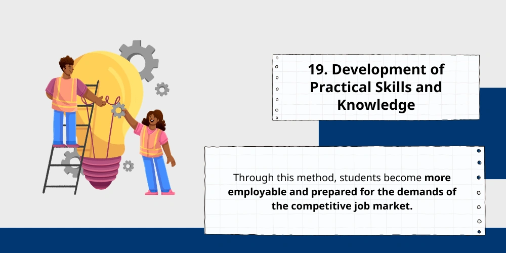 19. Development of Practical Skills and Knowledge