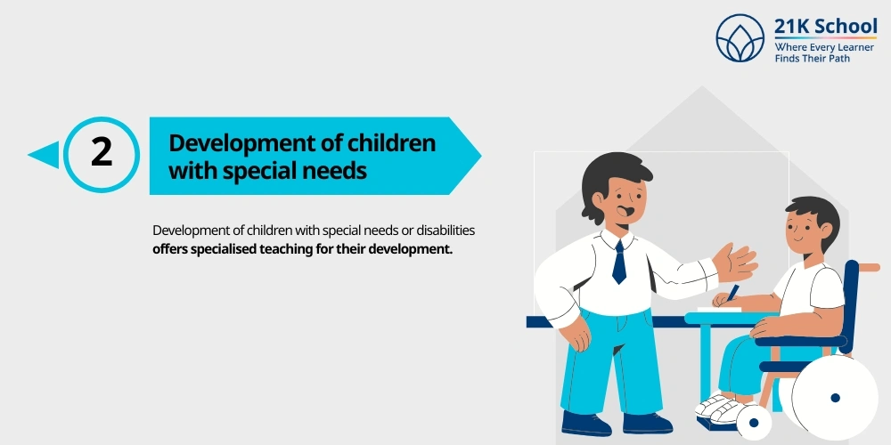 Development of children with special needs