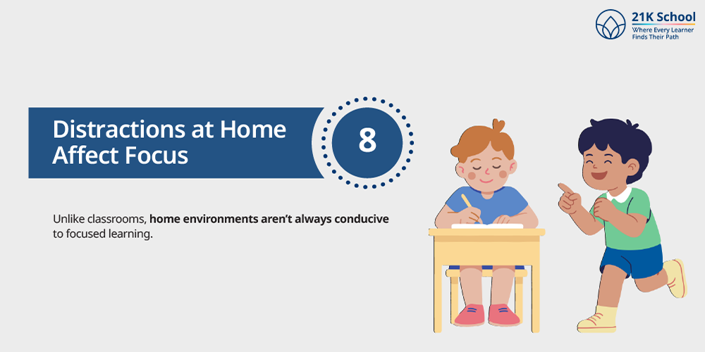 Distractions at Home Affect Focus