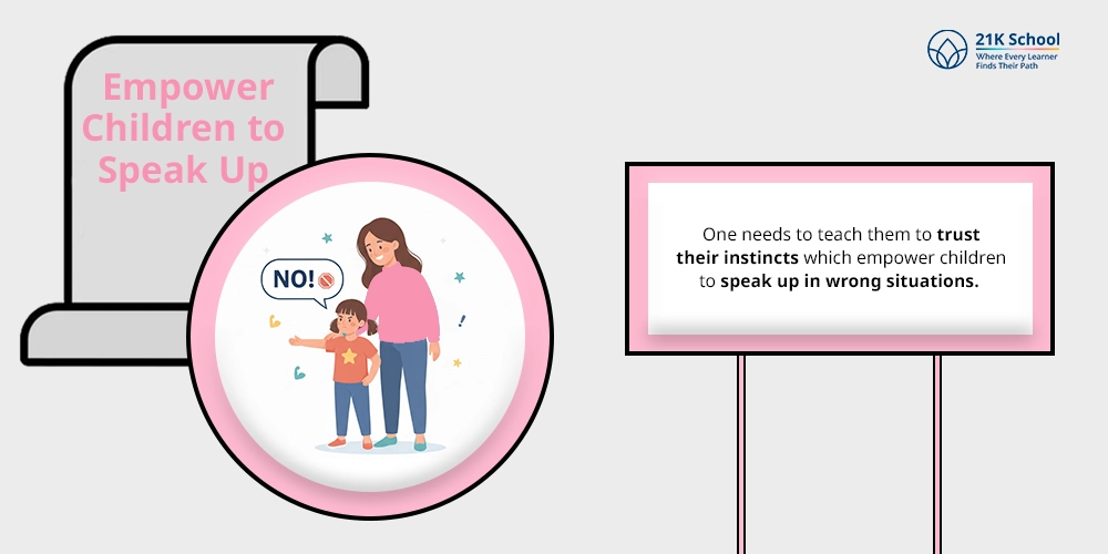 Empower Children to Speak Up