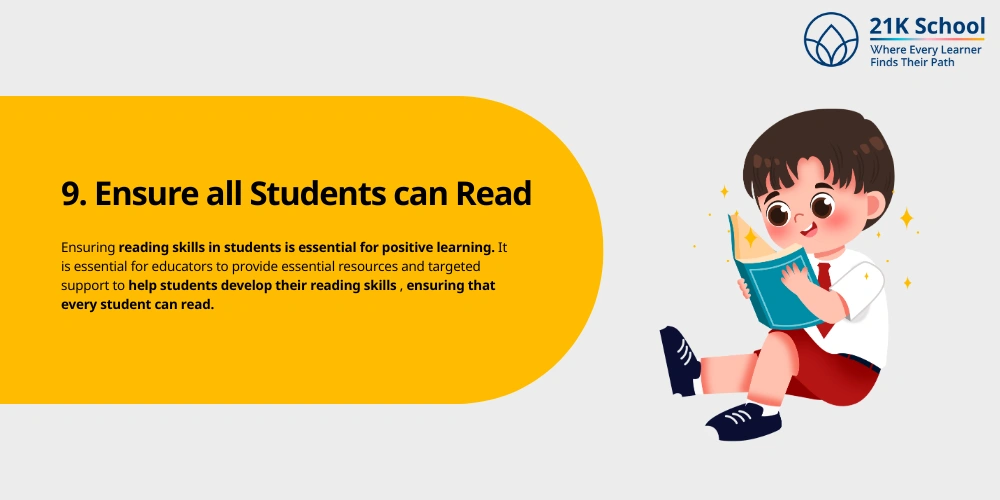 Ensure all Students can Read