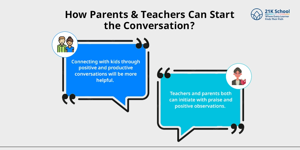 How Parents & Teachers Can Start the Conversation?