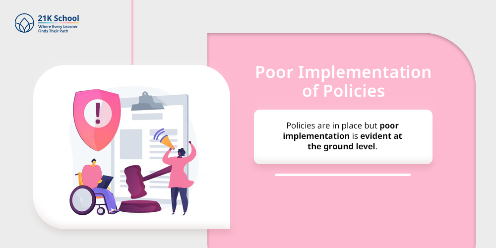 Poor Implementation of Policies