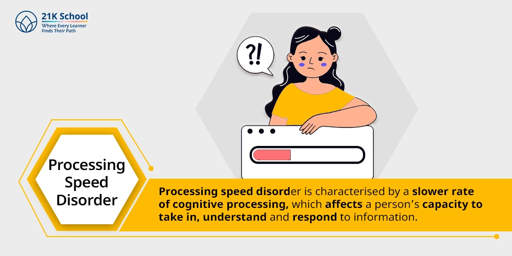 9. Processing Speed Disorder