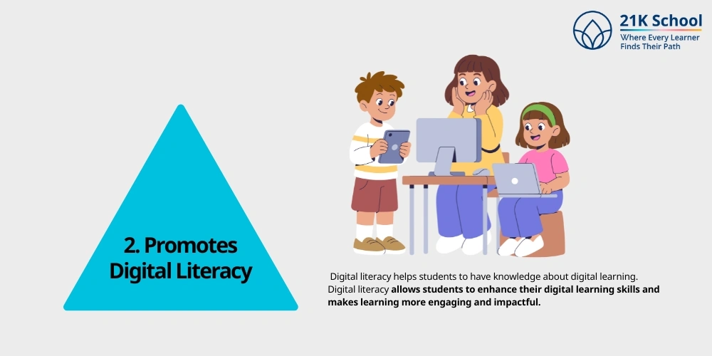 Promotes Digital Literacy