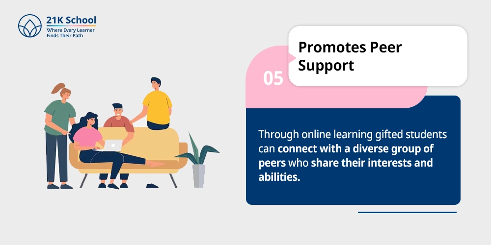 Promotes Peer Support