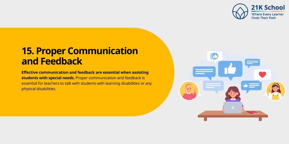 Proper Communication and Feedback