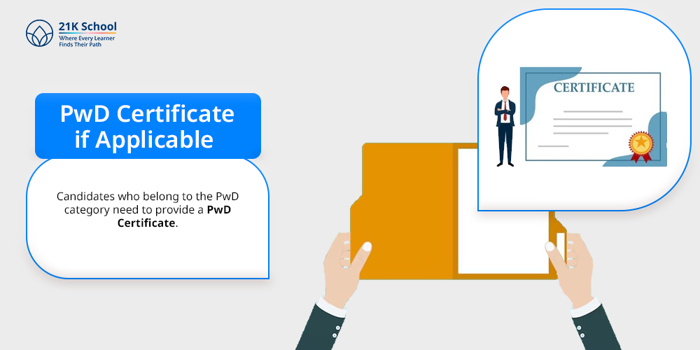 PwD Certificate if Applicable 