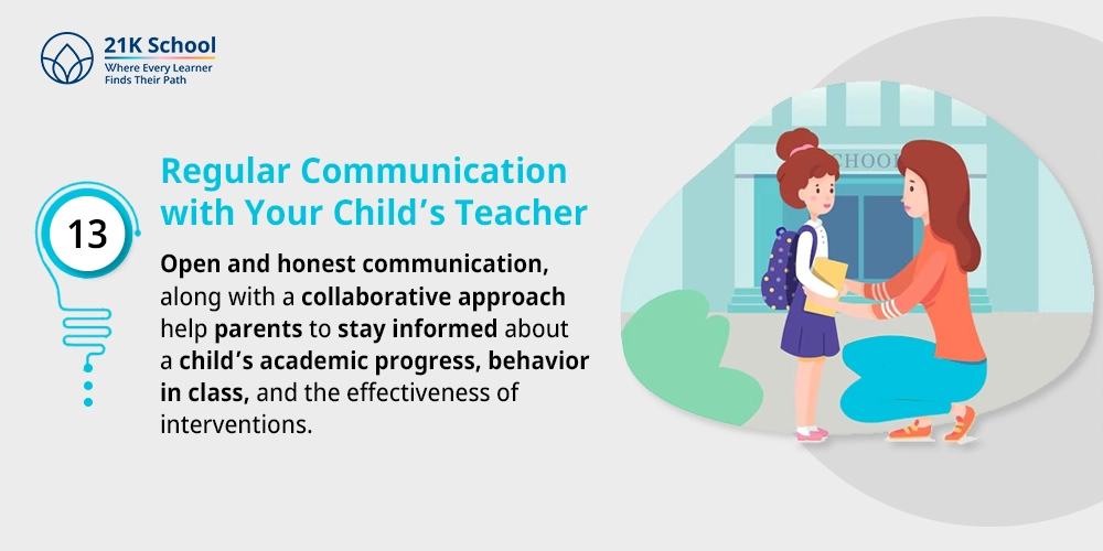 Regular Communication with Your Child