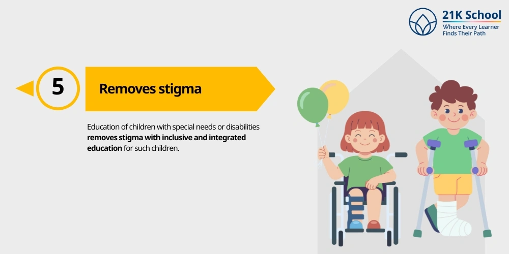 Removes stigma