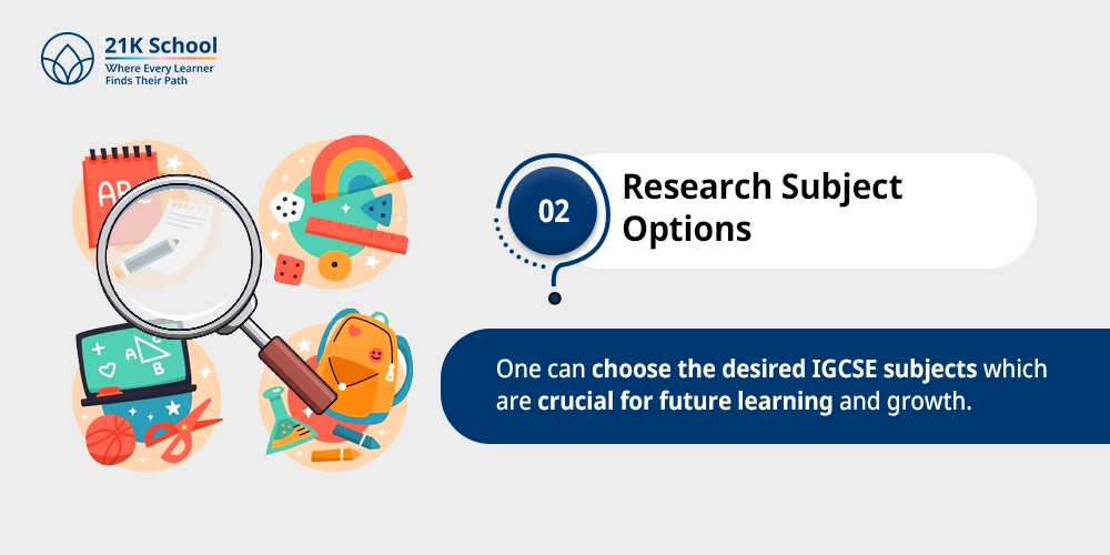 Research Subject Options