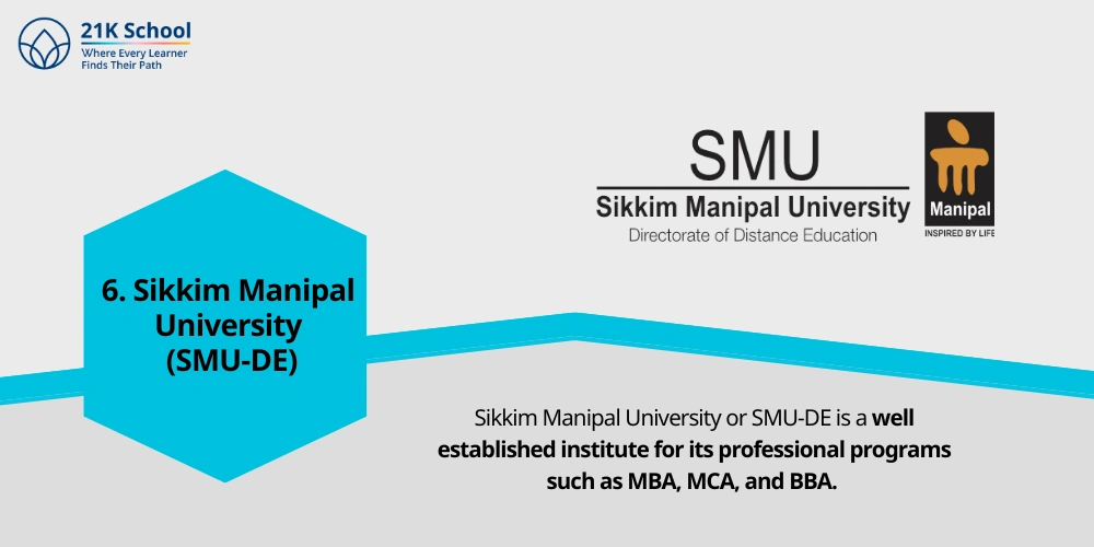 Sikkim Manipal University (SMU-DE)