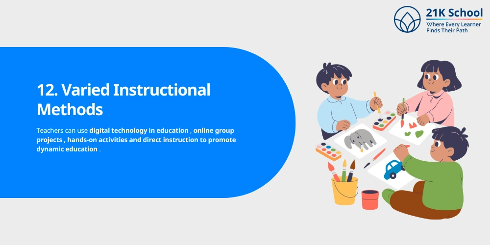 Varied Instructional Methods