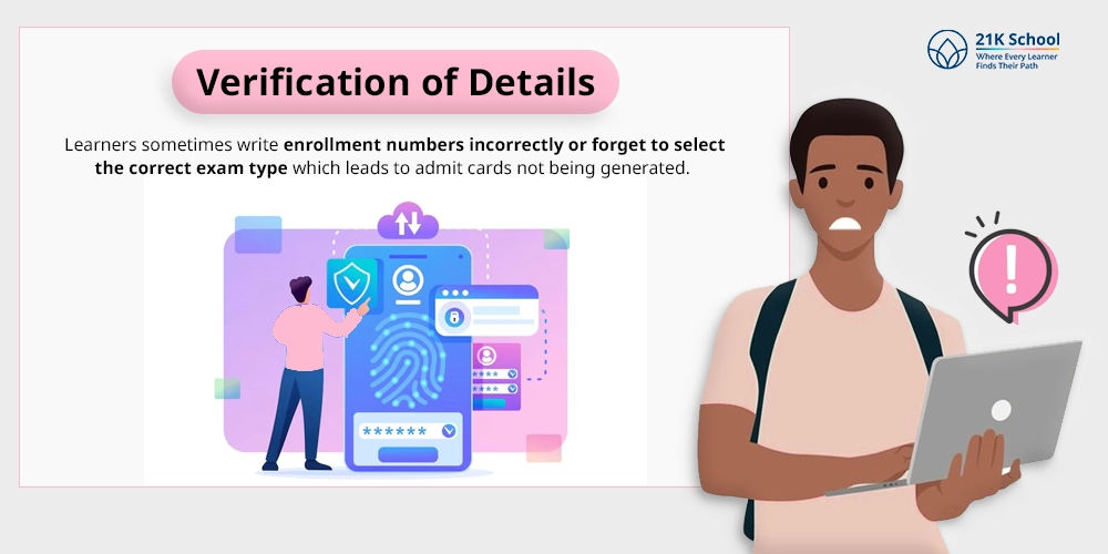 Verification of Details