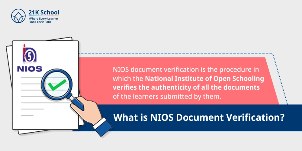 What is NIOS Document Verification?