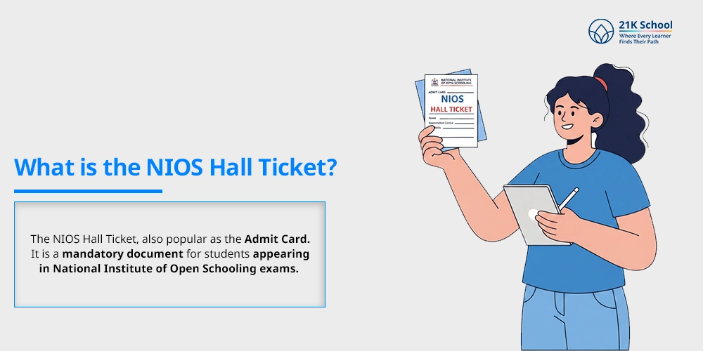 What is the NIOS Hall Ticket? 